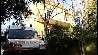 Sexy doctor hard fucked in an ambulance