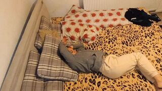 Romanian couple – passion and pleasure in the bedroom