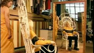 Beautiful blonde ass fucking in dogging position