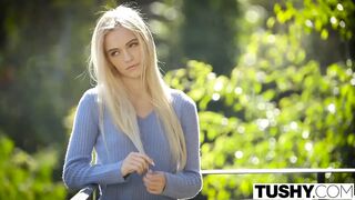 TUSHY - First Anal For Beautiful Blonde Alex Grey