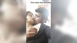 Hot indian couple foreplay