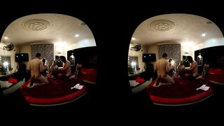 Pornstars Naughty Eva May Livie Blainn and Kora Fuck Fans Wild UK Gangbang Party