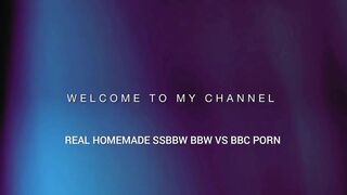 WildEnglishBBW BBC Nata4sex rough spanking hairy pulling doggy