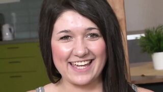 A chubby slut in search of big black cock