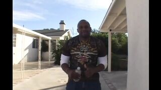 Hot teen with a nice big ass takes the black cock