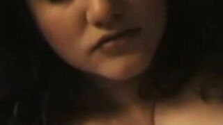 Big-Titted Amateur BBW Earns a Facial