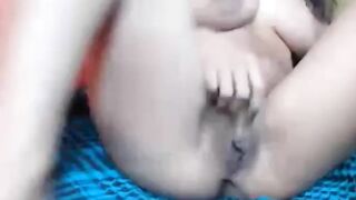 Big-Titted Colombian Girl Shows Off Nipples and Pussy on Webcam