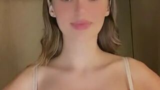 Olivia Casta Topless Big Tits Tease Video Leaked