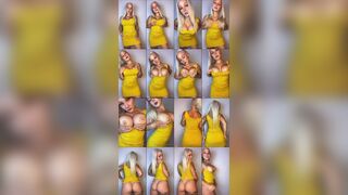 Mandicat Nude Strip Yellow Lingerie Video Leaked