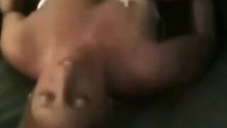 Cuckold Husband Films His Girl's Interracial Creampie