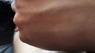 Big-Ass Latina Stepdaughter Fucked in the Car