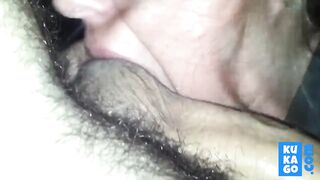 Amateur Portuguese Blowjob in a Car