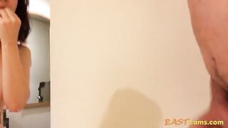 Cock-Sucking and Jizz-Spitting Japanese Amateur