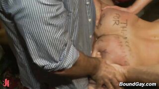 Brandon Moore Gangbang Blowbang Bukkake Thanksgiving Orgy With Fifty Horny Men