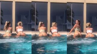 Carolina Samani Nude Ass Twerking in Pool Video Leaked