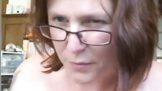 Hairy Mature Amateur BBW on Webcam