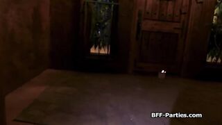 Trick or treat foursome with stealing girlfriends who got busted