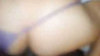 Amateur GF in Thong Doggy-Style Cumshot