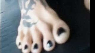 Blonde Babe With Pigtails Masturbates On Webcam