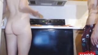 Amateur Couple's Kitchen Antics