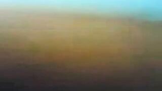 Malaysian babe in a baju kurung outfit has outdoor sex