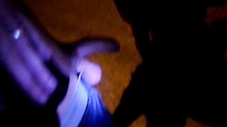 Big Cock Blowjob in the Dark After the Club