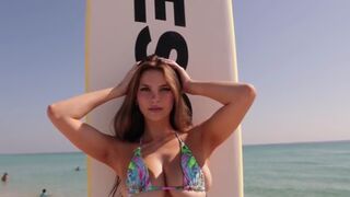 Grace Boor Nude Big Tits In Bikini At The Beach Set Video Leaked
