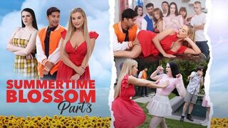 TeenPies - Hazel Moore, Blake Blossom, Em Indica - Summertime Blossom Part 3: Blooming Revenge