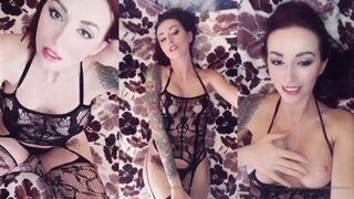 Lera Himera Nude Black Lingerie Patreon Video Leaked