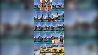 Charli DAmelio Beach Pool Bikini Video Leaked