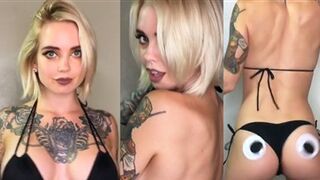 Sara X Mills Youtuber Dancing in Black Thong Video Leaked
