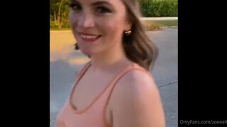 Zoeneli Cum On Face Public Walk Video Leaked