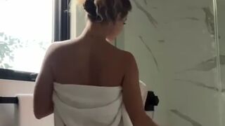 Claire Stone $99 Shower Thong Tease Ppv Video Leaked