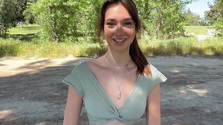 BangRealTeens - Melanie Marie - Get’s Her Shaved 19 y/o Pussy Creampied