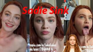 Nude Sadie Sink lets talk and fuck