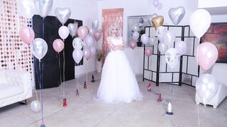 Slammed Brides Goes Wet With TAP Izzy Wilde 7on1 ATM DAP Wrecked Ass ButtRose Pe Dri