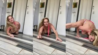 AllisonNYC Nude Hanging Tits Video Leaked