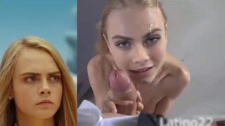 Cara Delevingne fucked on a photoshoot