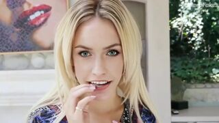 College girl Lena Gercke talked to sucking your dick POV