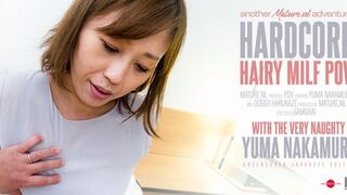 Maturenl - Fucking Hairy Milf Yuma Nakamura In Pov Style In Bed