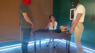 Fetish Chateau Dommes - Dark Fairy as a teacher gives her students corporal punishmen