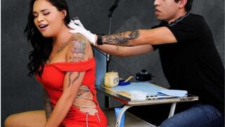 Sex Mex  Cereza Rodriguez  Getting Tattooed Makes Her Wet