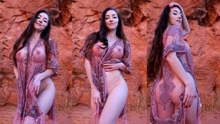 Abby Opel Nude See Through Robe Video Leaked