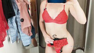 Step Sister's Underwear Fitting - P.O.V. Adventure