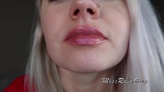 Miss Ruby Grey - Giantess Mouth Tease