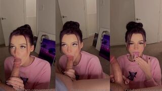 XoSarahx Sucking Dick Video Leaked