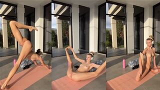Mila Sobolov Nude Yoga Video Leaked