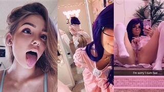 PeachTot Nude Masturbating Premium Snapchat leaked!