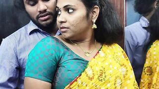 Kerala girl half saree removal and boobs suck hot romance