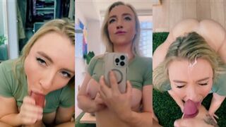 BlondeAdobo Blowjob Facial Video Leaked